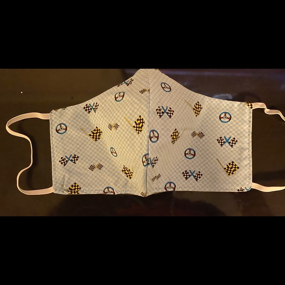 Themed Design Reversible Face Mask “Racing”